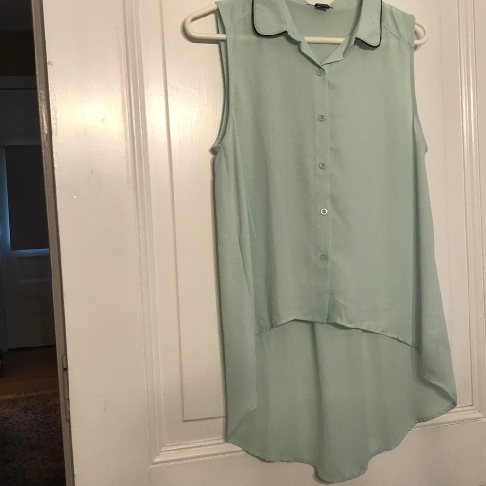 EUC Size MForever 21 Sheer Collared
